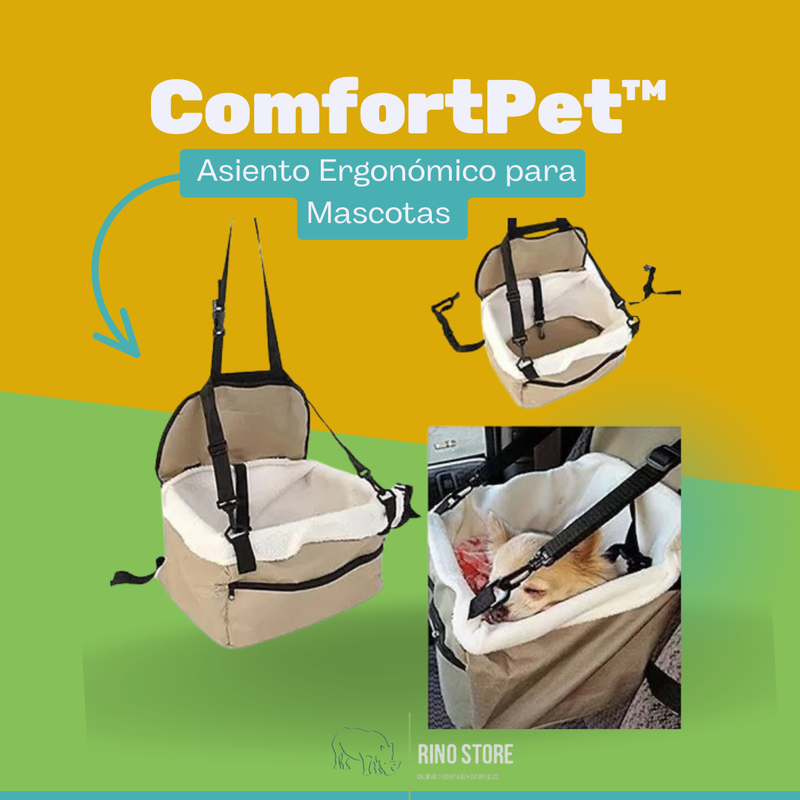 COMFORTPET™ ASIENTO ERGONOMICO DE MASCOTAS