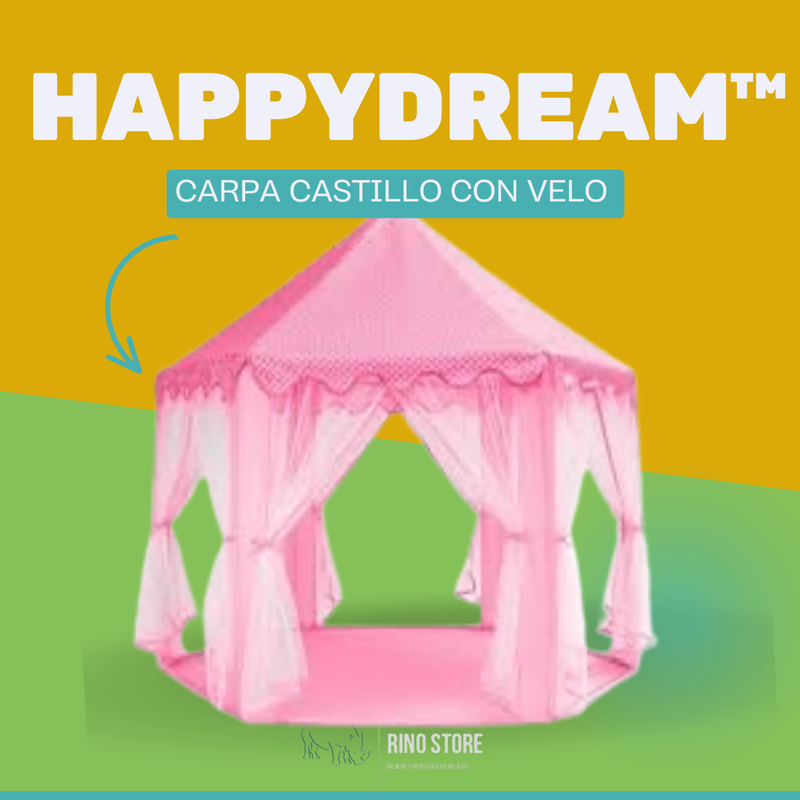 HAPPYHOME™ CARPA CASTILLO CON VELO