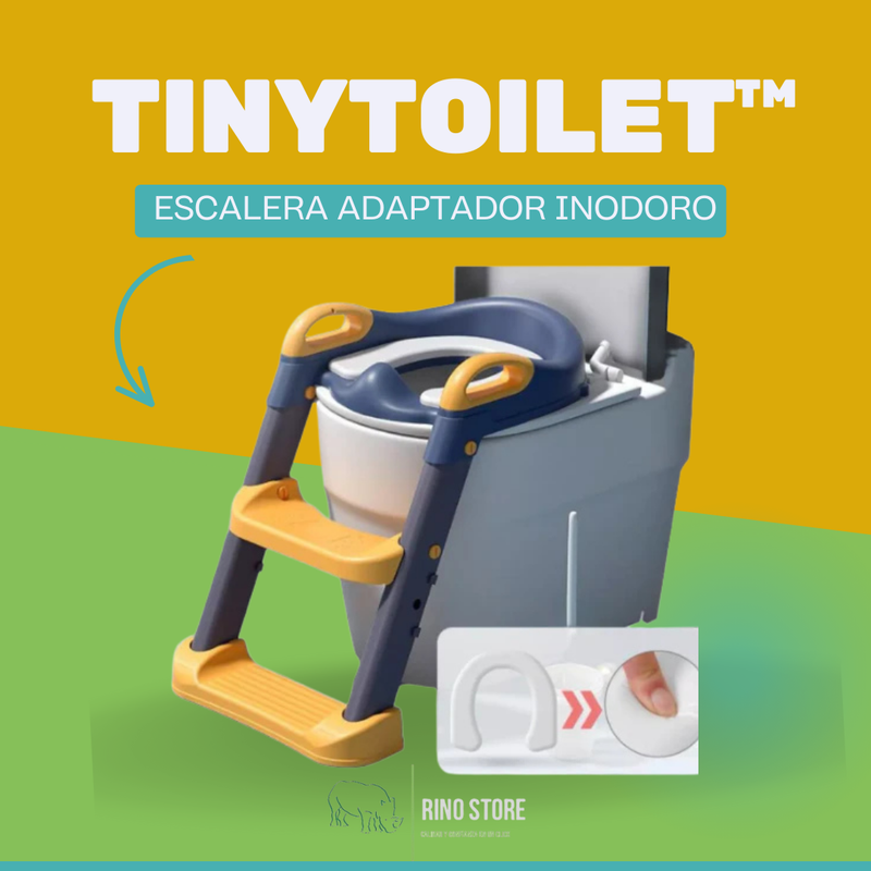 TINYTOILET ™ ESCALERA ADAPTADOR INODORO