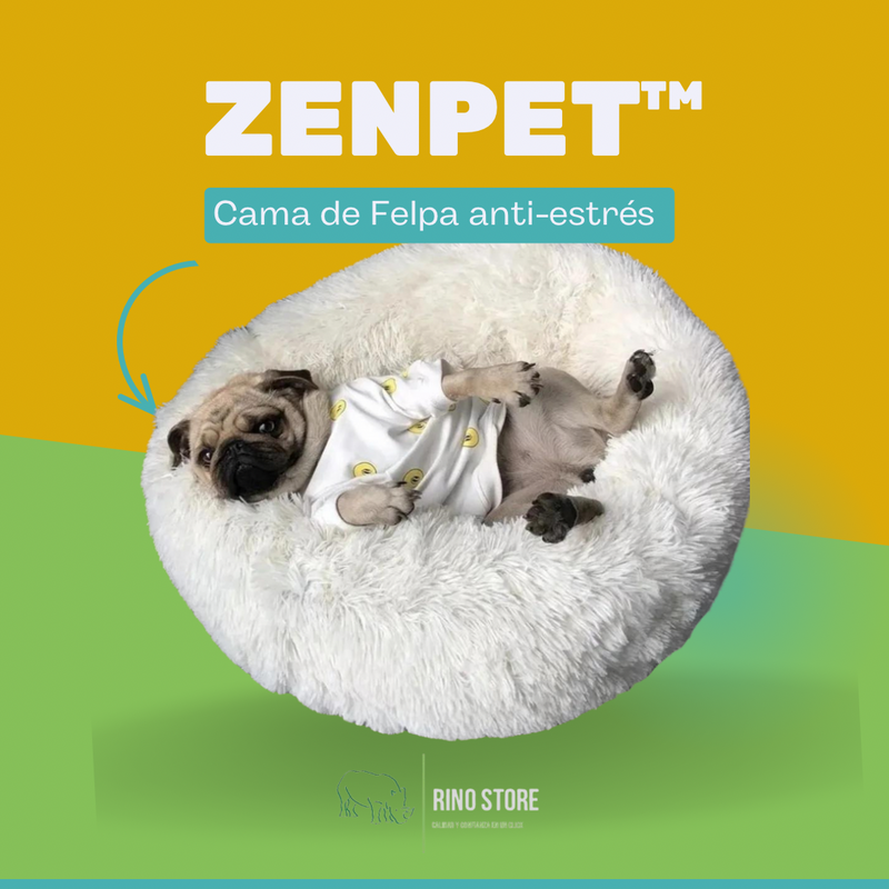 ZENPET™ CAMA DE FELPA ANTIESTRÉS